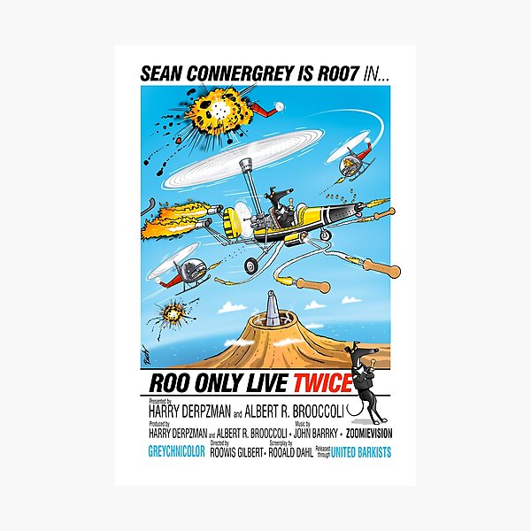Roo only live twice Photographic Print