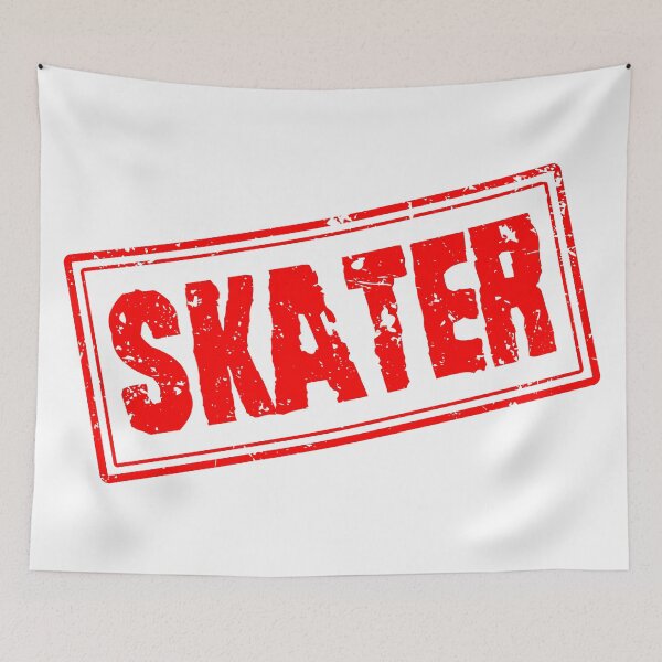 Item preview, Skater (Vintage Retro Stamp • Skating • Gift For Sk8ters) designed and sold by SassyClassyMe.