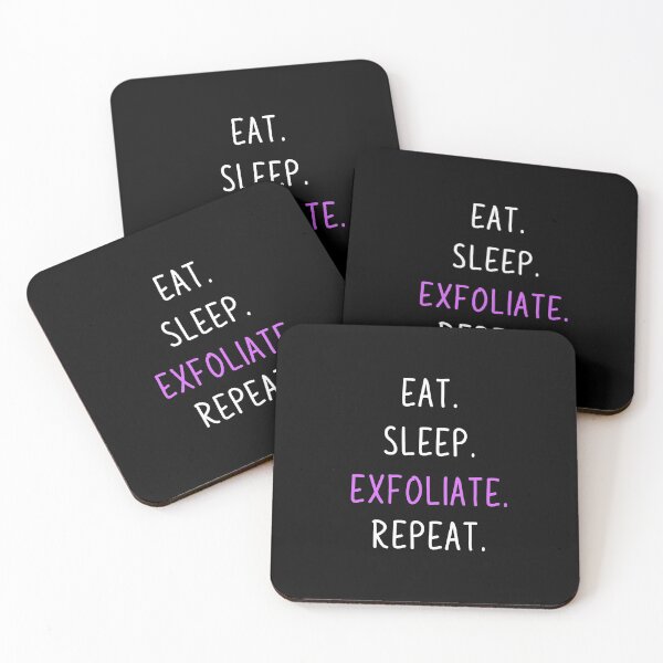 Item preview, Aesthetician Gifts - Eat Sleep Exfoliate Repeat designed and sold by WUOdesigns.