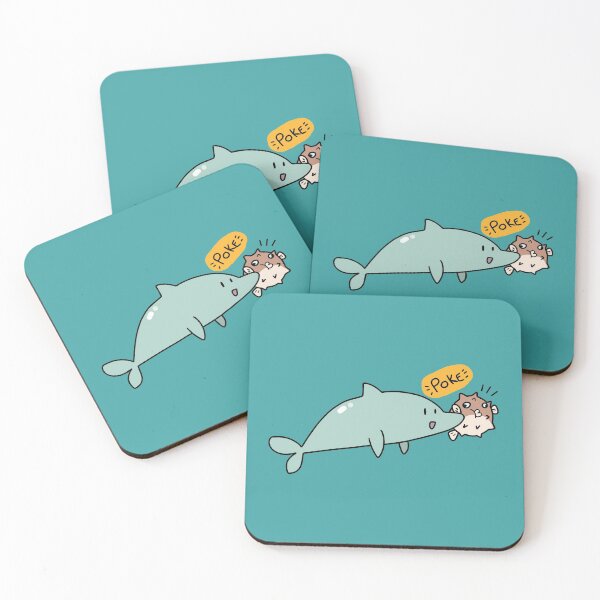 Item preview, Dolphin Poking a Blowfish designed and sold by SaradaBoru.