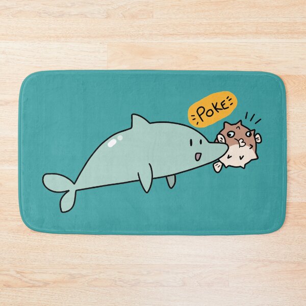 Item preview, Dolphin Poking a Blowfish designed and sold by SaradaBoru.