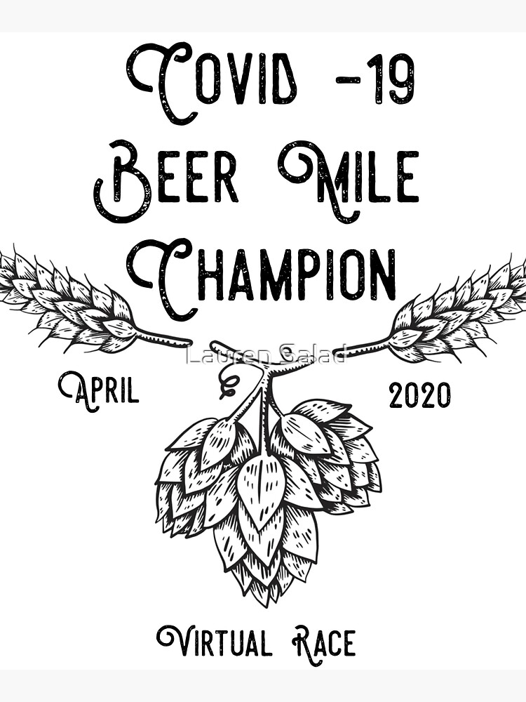 Beer Mile Champion by LaurenRunsHere
