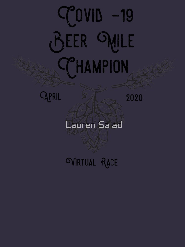 Beer Mile Champion by LaurenRunsHere