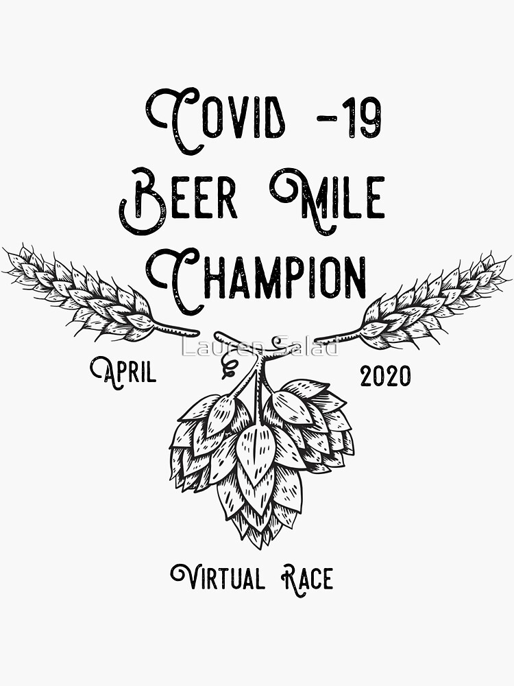 Beer Mile Champion by LaurenRunsHere