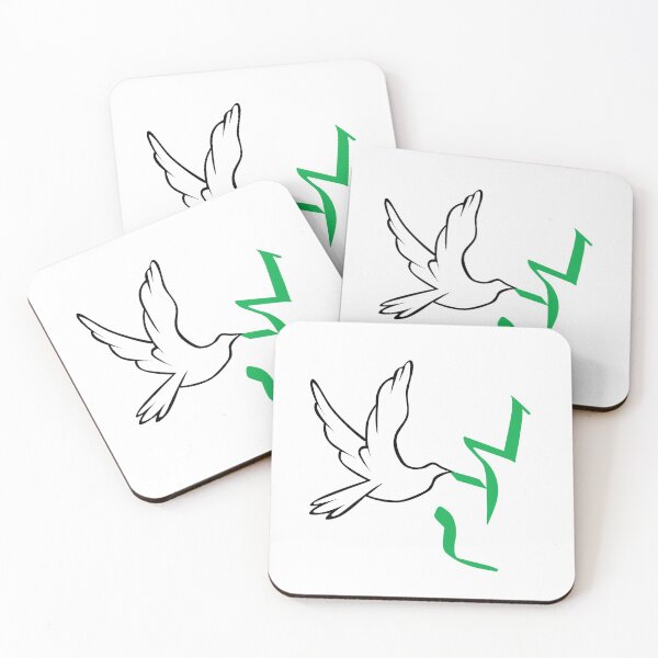Item preview, Dove Holding The Word Salam Peace In Arabic World Peace designed and sold by D7om0Canada.