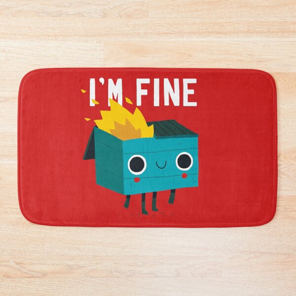 Item preview, Dumpster Is Fine designed and sold by DinoMike.