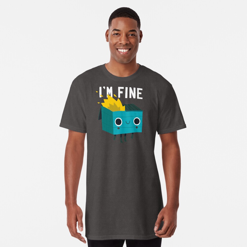 Item preview, Long T-Shirt designed and sold by DinoMike.