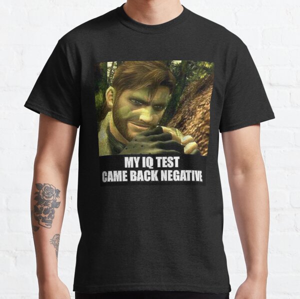 Item preview, my iq test came back negative designed and sold by croppedmgsmemes.