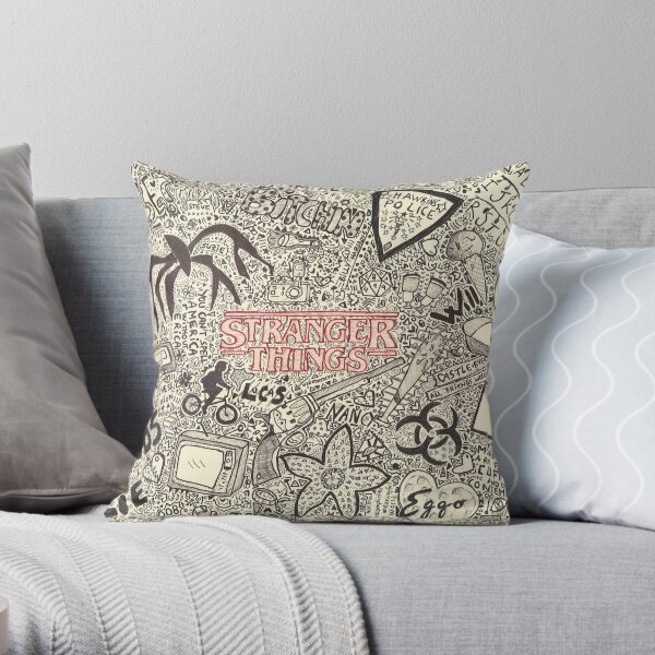 hey stranger Throw Pillow