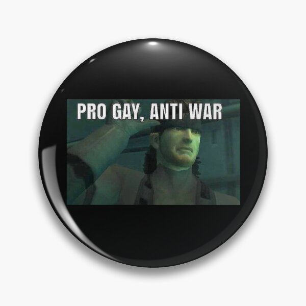 Item preview, pro gay anti war designed and sold by croppedmgsmemes.