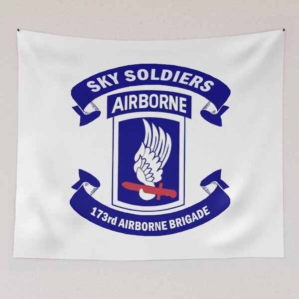 Item preview, 173rd Airborne Brigade Combat Team Crest designed and sold by Nikki SpaceStuffPlus.