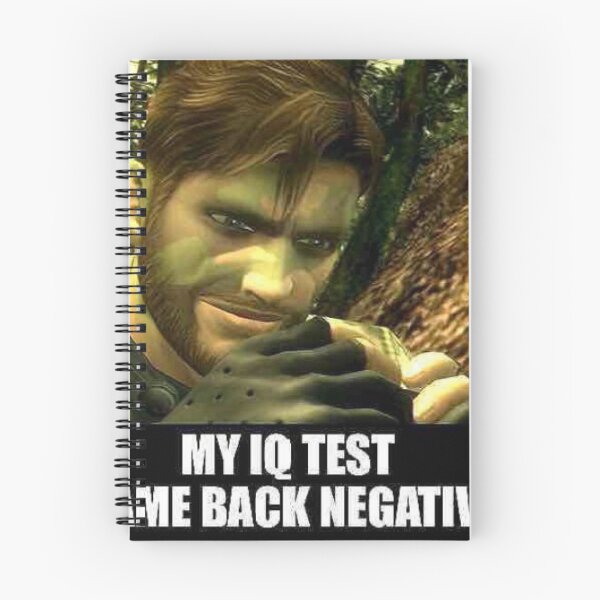 Item preview, my iq test came back negative designed and sold by croppedmgsmemes.