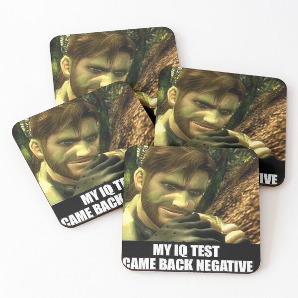 Item preview, my iq test came back negative designed and sold by croppedmgsmemes.