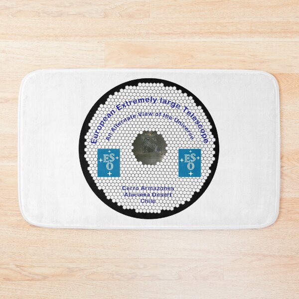 Item preview, European Extremely Large Telescope (E-ELT) Logo designed and sold by Nikki SpaceStuffPlus.