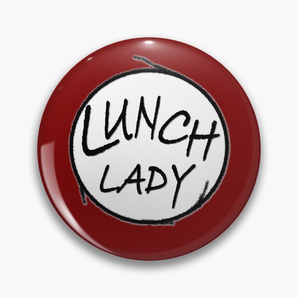 Item preview, Lunch Lady Scribble Circle designed and sold by Amber Ryder.