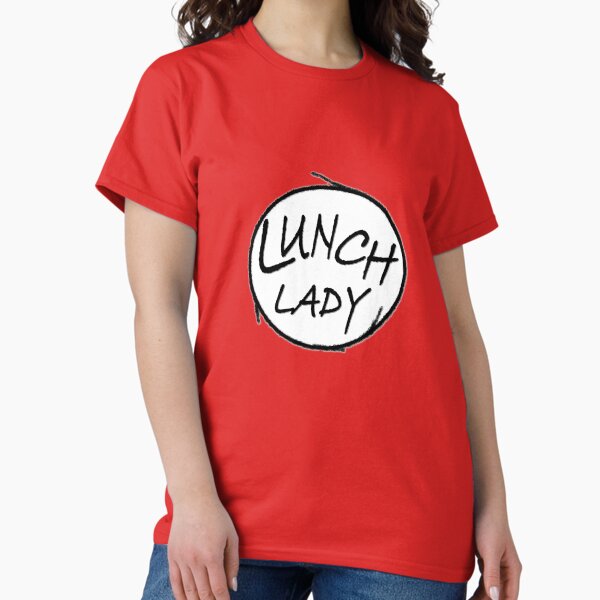 Lunch Lady Scribble Circle Classic T-Shirt