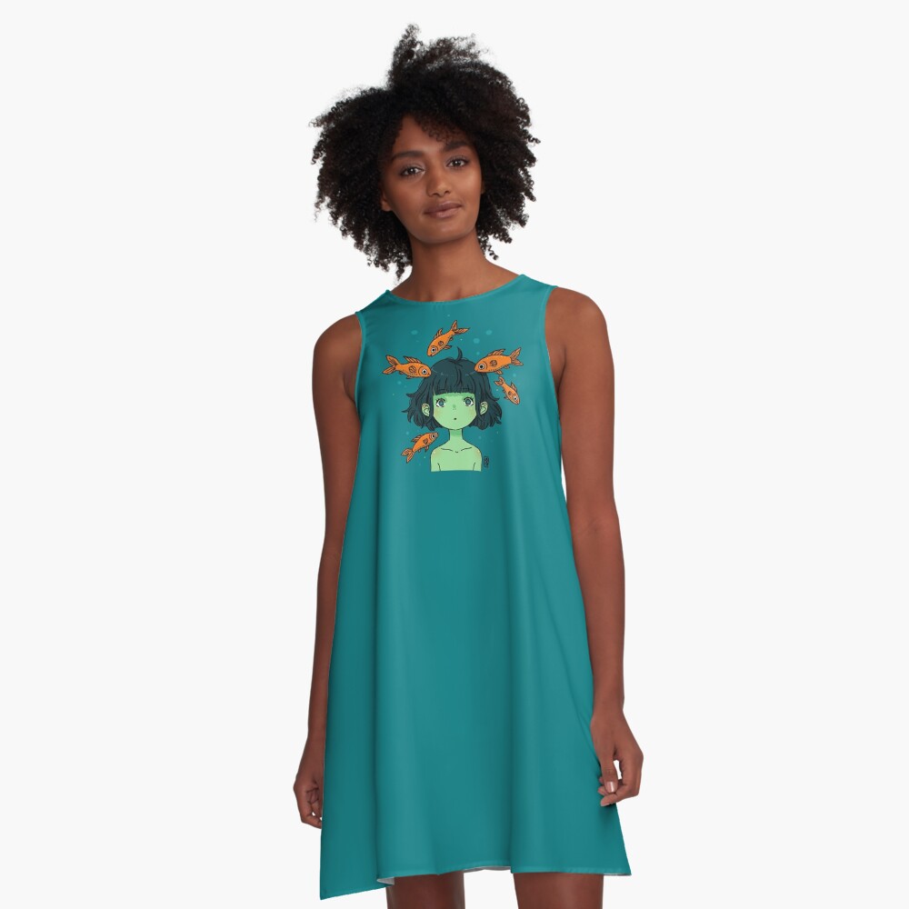 Item preview, A-Line Dress designed and sold by freeminds.