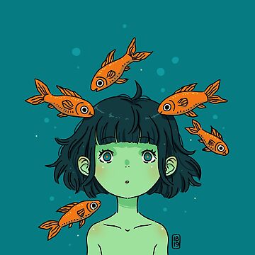 Artwork thumbnail, Orange fishes by freeminds