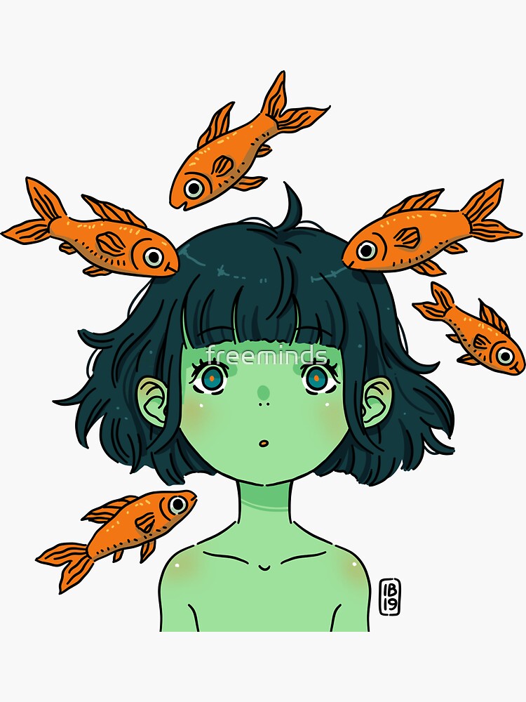 Orange fishes by freeminds