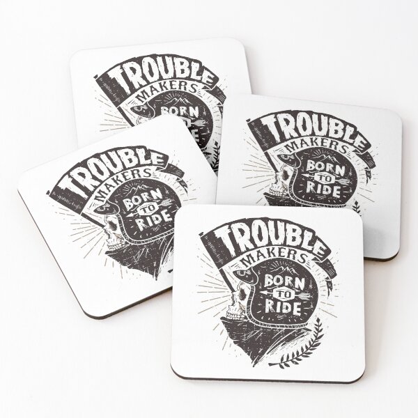 Item preview, Born to Ride - Trouble Makers  designed and sold by shirtart shop.