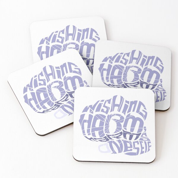 Item preview, Wishing harm harms oneself designed and sold by moonmorph.