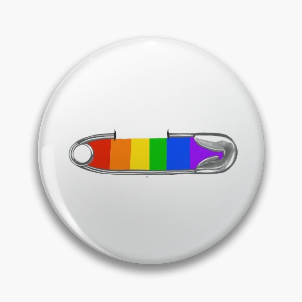Item preview, LGBTQ Ally Safety Pin designed and sold by TiffannyWray.