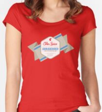 I'm on a Sandworm Women's Fitted Scoop T-Shirt