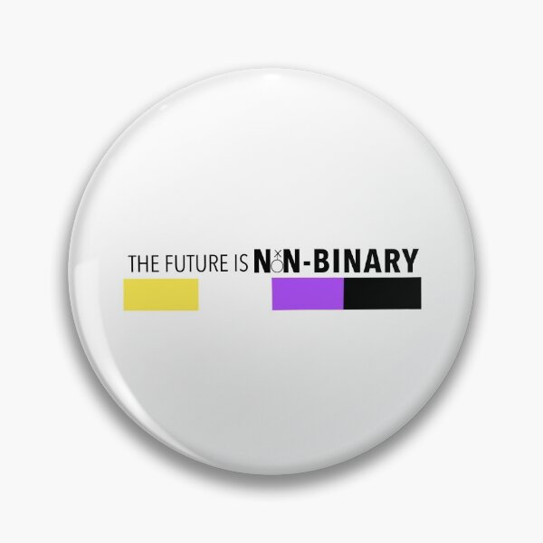 Item preview, The Future is Non-Binary designed and sold by TiffannyWray.