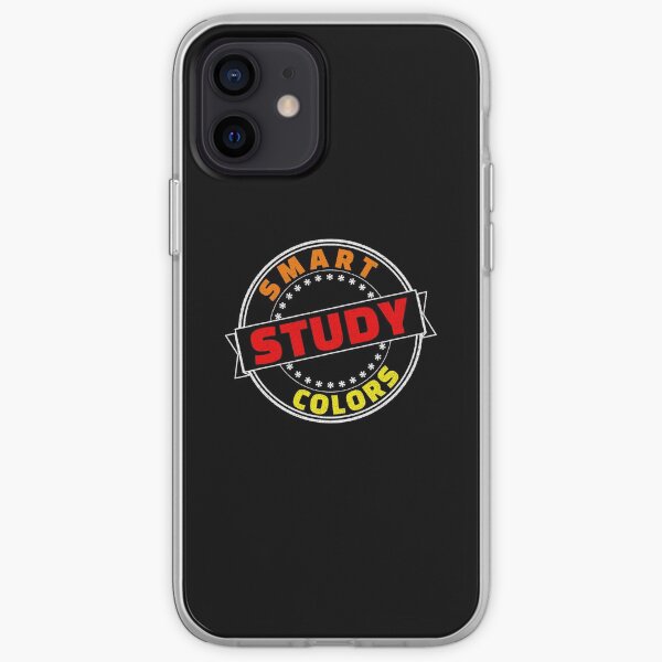 Smart Study Colors Red Orange Yellow iPhone Soft Case
