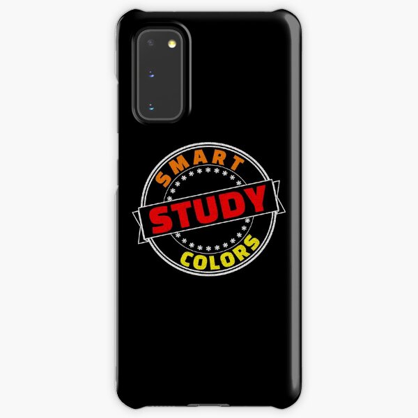 Smart Study Colors Red Orange Yellow Samsung Galaxy Snap Case