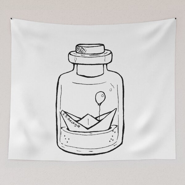 Item preview, You will float too - SS Georgie (ship in a glass) designed and sold by Mounalessnight.