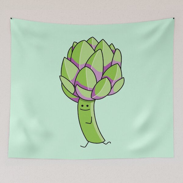Item preview, Funny artichoke is running designed and sold by spontania.