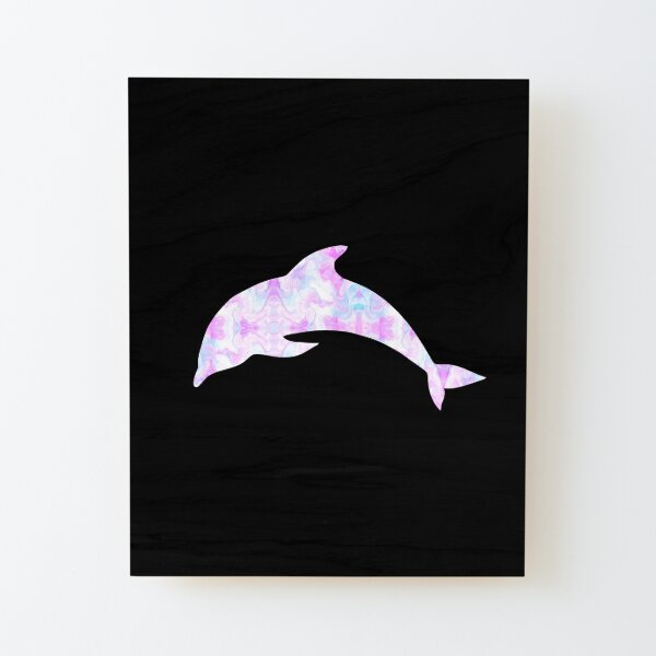 Starry Night Pink Dolphin Miami Dolphins Wall Decor Nusery Decor