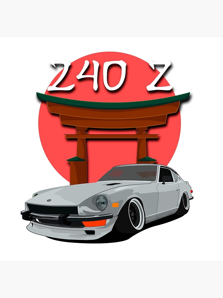 Datsun 240Z | Art Board Print