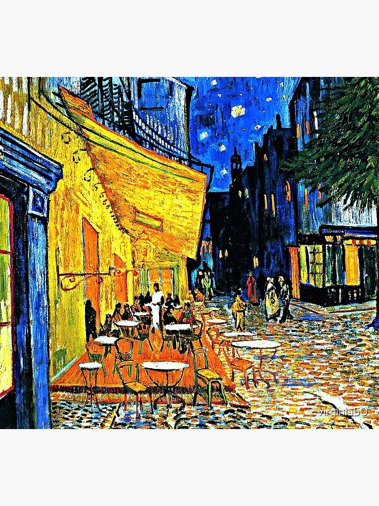 Van Gogh - Cafe Terrace, Place du Forum, Arles by virginia50
