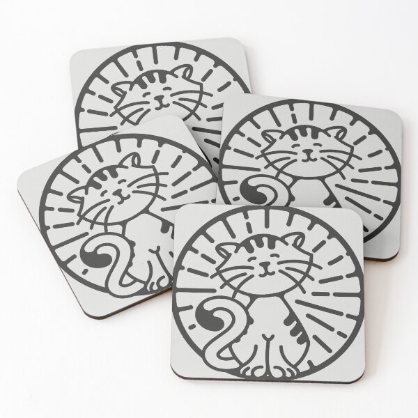 Item preview, Cute Happy Cat designed and sold by IndiePet.