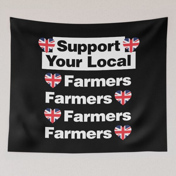 Item preview, Support Your Local British Farmers Love Great Britain designed and sold by elhefe.