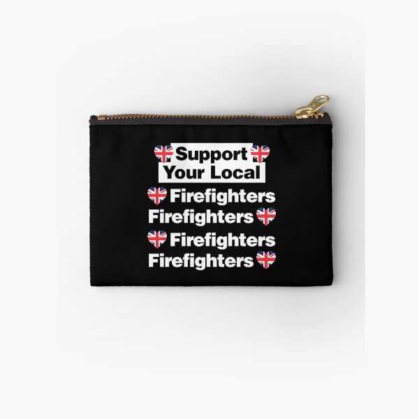 Item preview, Support Your Local British Firefighters Love United Kingdom designed and sold by elhefe.