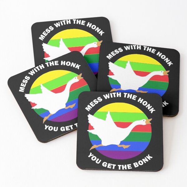Item preview, Mess The Honk You Get The Bonk Memes Funny Goose Memes Game White Bird Gift designed and sold by Best Arts.
