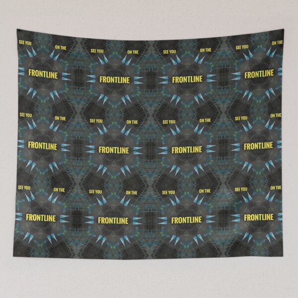 Item preview, See You on the Frontline Mandala designed and sold by Davey's Designs.