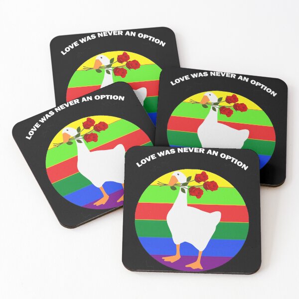Item preview, Love Was Never An Option Funny Goose Meme With Red Flowers Honk Gift designed and sold by Best Arts.