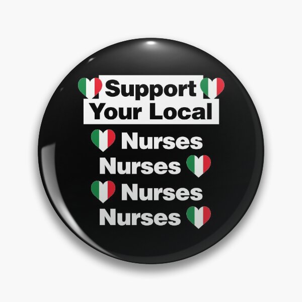 Item preview, Support Your Local Italian Nurses Help Healthcare Italia designed and sold by elhefe.
