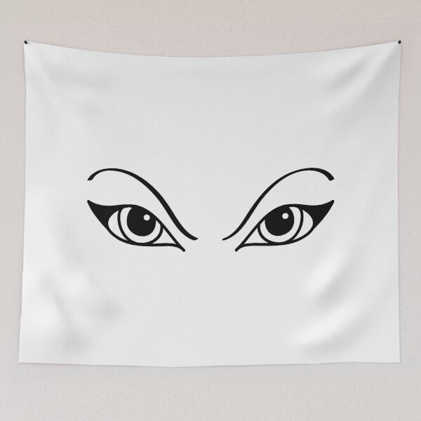 Item preview, Women eyes black features look tshirt designed and sold by Catcrea.