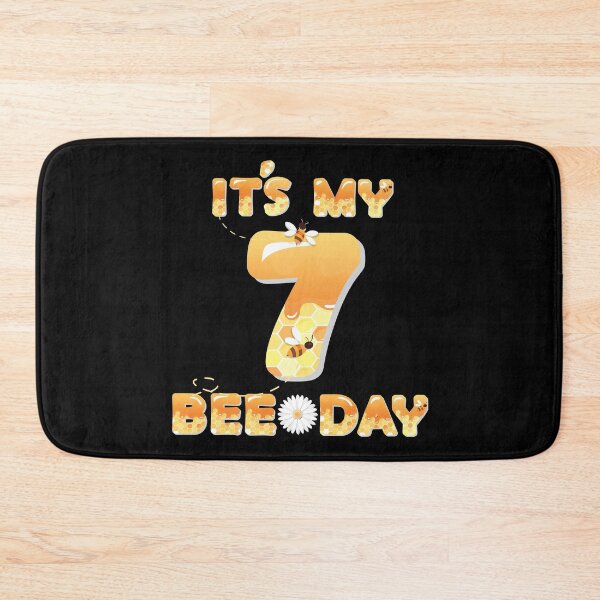 Item preview, It's My 7th Bee Day - 7 Years Old Birthday Party Girl graphic designed and sold by Grabitees.