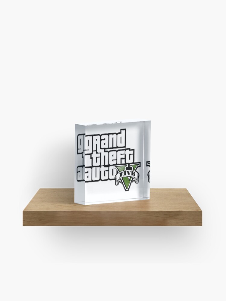 Gta5 Acrylic Block By Jdproduction Redbubble