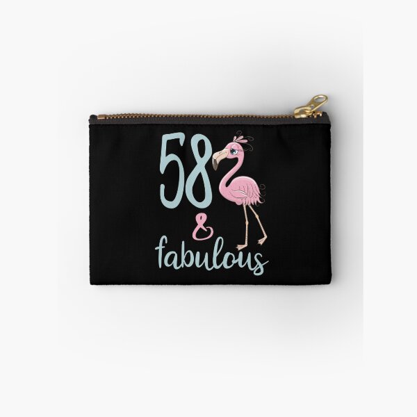 Item preview, Womens 58th Birthday Gift For 58 Years Old Fabulous Flamingo Fifty Eight Bday Party Outfit For Mom designed and sold by FunnySunny T-Shirts.