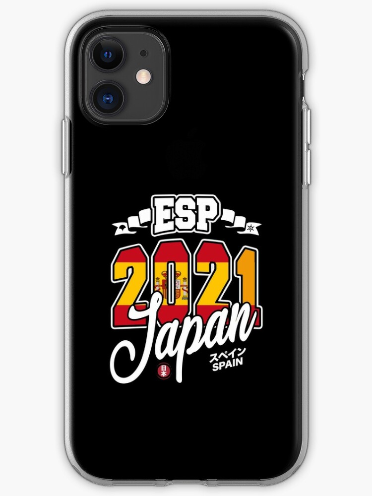 Spain Esp Spanish World Sports Fan Tokyo Japan 21 Supporter Iphone Case Cover By Sportfanmonster Redbubble