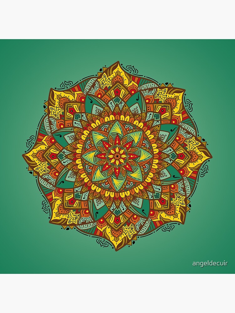 Mandala bloom de angeldecuir