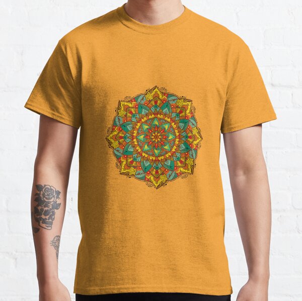 Mandala bloom Camiseta clásica