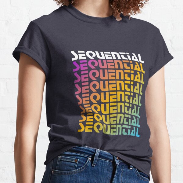 Rainbow Sequential Classic T-Shirt